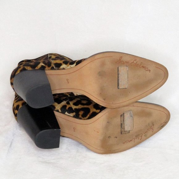 Sam Edelman Blake Leopard Bootie 6.5 - Picture 6 of 7